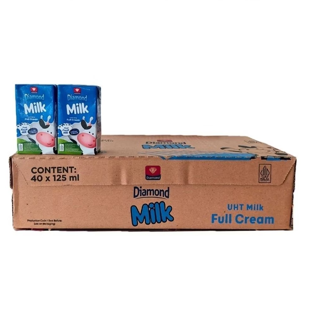 Diamond plain full cream 40 x 125ml  